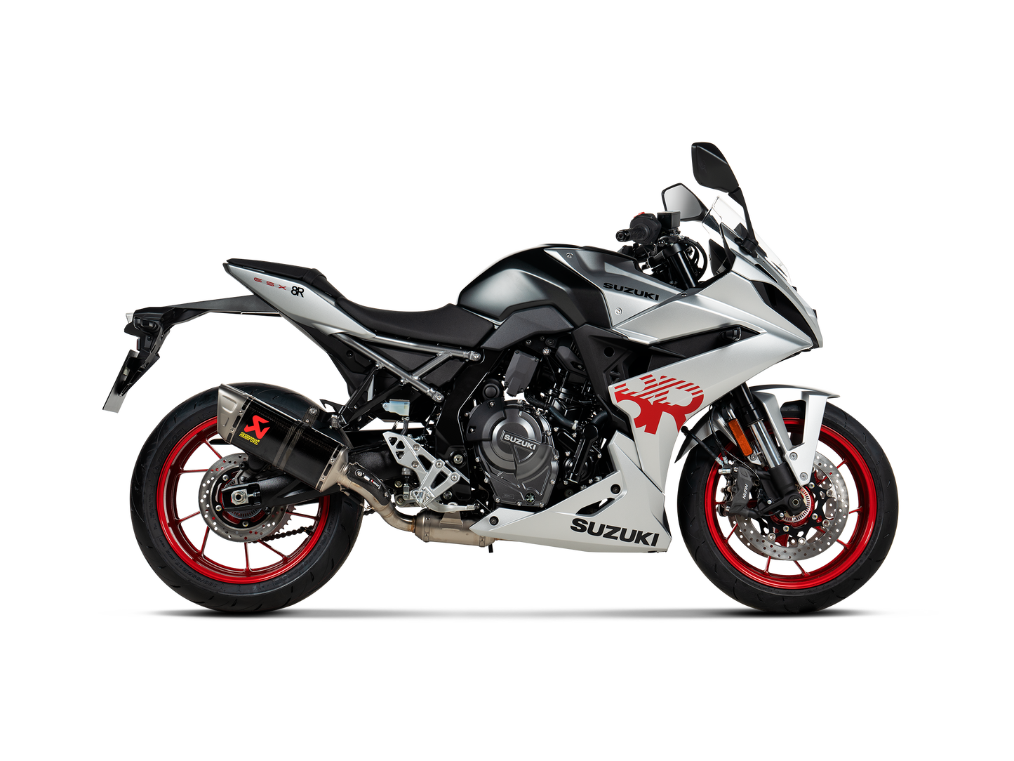 Akrapovic Racing Full Exhaust System Suzuki GSX-8S / GSX-8R (2023+)