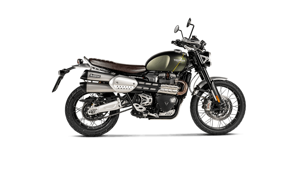 Akrapovic Slip-On Exhaust Triumph Scrambler 1200