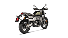 Akrapovic Slip-On Exhaust Triumph Scrambler 1200