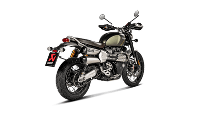 Akrapovic Slip-On Exhaust Triumph Scrambler 1200