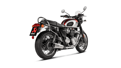 Akrapovic Slip-On Exhaust for Triumph Bonneville T120 and T100