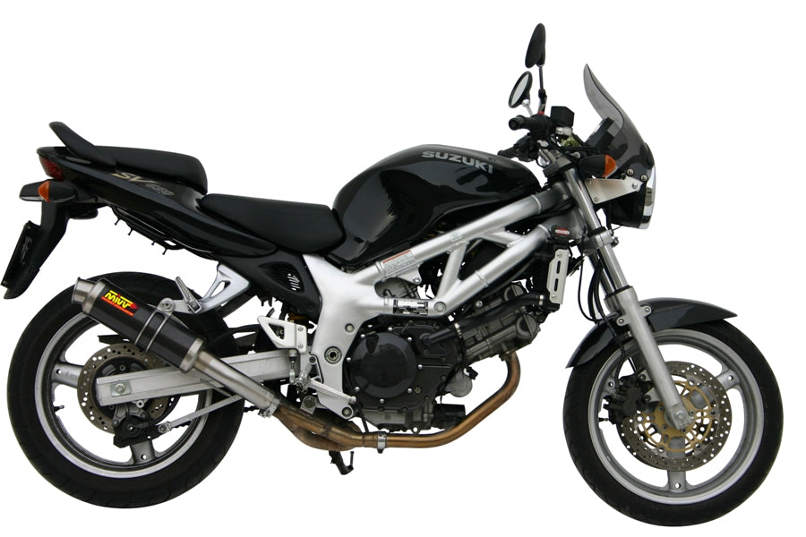 MIVV Slip-on, GP Black, Standard Exhaust For Suzuki SV 650 1999-2002