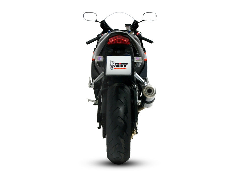 MIVV Bolt-on, GP Carbon, Standard Exhaust For Suzuki GSX-R 600/GSX-R 750 2004-2005