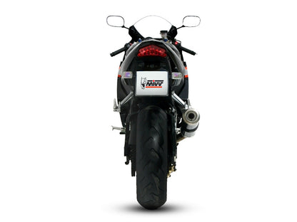 MIVV Bolt-on, GP Carbon, Standard Exhaust For Suzuki GSX-R 600/GSX-R 750 2004-2005
