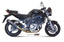 MIVV Slip-on, Oval Carbon, Standard Exhaust For Suzuki SV 650 2004-2015