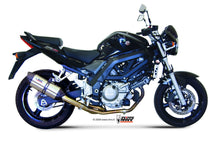 MIVV Slip-on, Suono Stainless Steel, Standard Exhaust For Suzuki SV 650 2004-2015