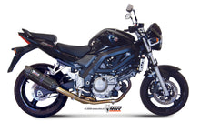 MIVV Slip-on, Suono Black, Standard Exhaust For Suzuki SV 650 2004-2015