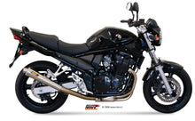 MIVV Slip-on, X-cone Stainless Steel, Standard Exhaust For Suzuki Bandit 650 2005-2006