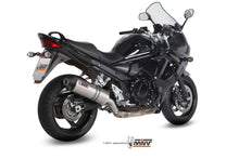 MIVV Slip-on, Oval Titan, Standard Exhaust For Suzuki GSX 1250 FA 09-16, Bandit 1250 07-16