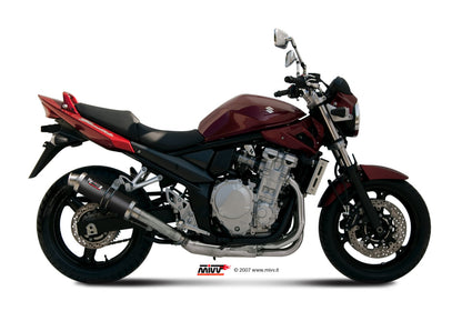 MIVV Slip-on, GP Carbon, Standard Exhaust For Suzuki GSX 650 F 08-15, Bandit 650 07-15