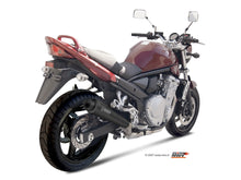 MIVV Slip-on, X-cone Black, Standard Exhaust For Suzuki Bandit 650 2005-2006