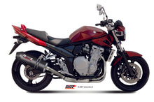 MIVV Slip-on, Oval Carbon, Standard Exhaust For Suzuki GSX 650 F 08-15, Bandit 650 07-15