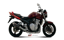 MIVV Slip-on, GP Black, Standard Exhaust For Suzuki GSX 650 F 08-15, Bandit 650 07-15