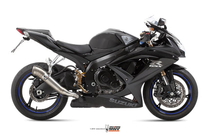 MIVV Slip-on, Ghibli Stainless Steel, Standard Exhaust For Suzuki GSX-R 600/GSX-R 750 2008-2010