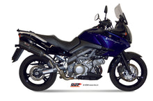 MIVV 2 Slip-on, Suono Black, Standard Exhaust For Suzuki DL V-Strom 1000 2002-2013