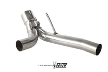 MIVV No-kat pipe (compatible only with stock silencers) Exhaust For Suzuki GSX-R 1000 2009-2011