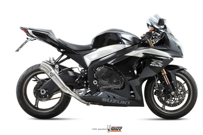 MIVV 2 Slip-on, Ghibli Stainless Steel, Standard Exhaust For Suzuki GSX-R 1000 2009-2011