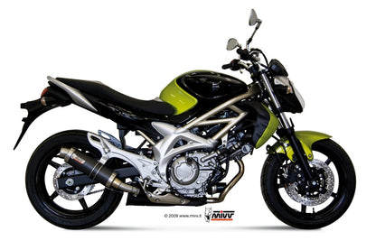 MIVV Slip-on, GP Carbon, Standard Exhaust For Suzuki Gladius 2009-2015