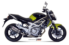 MIVV Slip-on, Suono Stainless Steel, Standard Exhaust For Suzuki Gladius 2009-2015