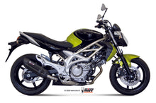 MIVV Slip-on, Suono Black, Standard Exhaust For Suzuki Gladius 2009-2015