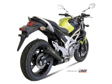 MIVV Slip-on, X-cone Black, Standard Exhaust For Suzuki Gladius 2009-2015