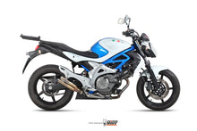 MIVV Slip-on, Double Gun Full Titanium, Standard Exhaust For Suzuki Gladius 2009-2015