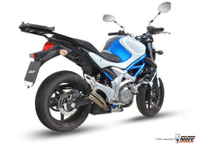 MIVV Slip-on, Double Gun Full Titanium, Standard Exhaust For Suzuki Gladius 2009-2015