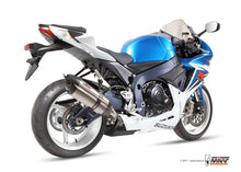 MIVV Slip-on, Suono Stainless Steel, Standard Exhaust For Suzuki GSX-R 600 11-16, GSX-R 750 11-17