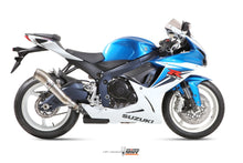 MIVV Slip-on, Ghibli Stainless Steel, Standard Exhaust For Suzuki GSX-R 600 11-16, GSX-R 750 11-17