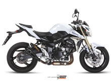 MIVV Slip-on, Double Gun Black, Standard Exhaust For Suzuki GSR 750 2011-2016