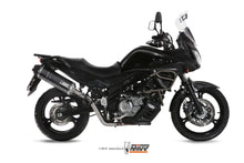 MIVV Full System 2x1, Speed Edge Black, Standard Exhaust For Suzuki DL V-Strom 650 2012-2016