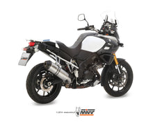 MIVV Slip-on, Oval Titan, Standard Exhaust For Suzuki DL V-strom 1000/1050 2014-2022