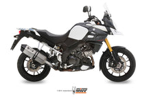 MIVV Slip-on, Speed Edge Stainless Steel, Standard Exhaust For Suzuki DL V-strom 1000/1050 2014-2022