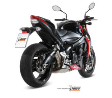 MIVV Slip-on, Double Gun Full Titanium, Standard Exhaust For Suzuki GSX-S 1000 / 1000 F 2015-2022