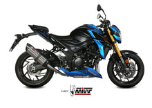 MIVV Slip-on, Suono Stainless Steel, Standard Exhaust For Suzuki GSX-S 750 2017-2020