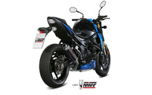 MIVV Slip-on, GP Black, Standard Exhaust For Suzuki GSX-S 750 2017-2020