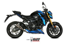 MIVV Slip-on, Double Gun Full Titanium, Standard Exhaust For Suzuki GSX-S 750 2017-2020