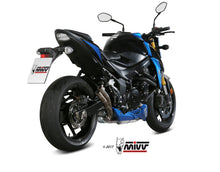 MIVV Slip-on, Double Gun Full Titanium, Standard Exhaust For Suzuki GSX-S 750 2017-2020