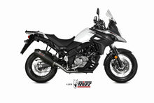 MIVV Full System 2x1, Oval Carbon, Standard Exhaust For Suzuki DL V-Strom 650 / XT 2017-2022
