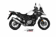 MIVV Full System 2x1, Speed Edge Stainless Steel, Standard Exhaust For Suzuki DL V-Strom 650 / XT 2017-2022