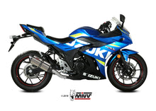 MIVV Slip-on, Suono Stainless Steel, Standard Exhaust For Suzuki GSX 250 R 2017-2020