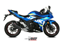 MIVV Slip-on, Suono Black, Standard Exhaust For Suzuki GSX 250 R 2017-2020
