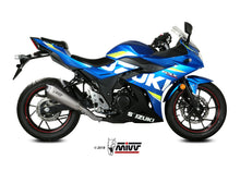 MIVV Slip-on, Delta Race Stainless Steel, Standard Exhaust For Suzuki GSX 250 R 2017-2020