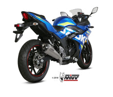 MIVV Slip-on, Delta Race Stainless Steel, Standard Exhaust For Suzuki GSX 250 R 2017-2020