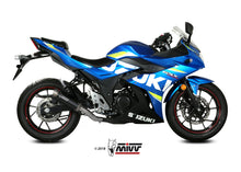 MIVV Slip-on, GPpro Black, Standard Exhaust For Suzuki GSX 250 R 2017-2020