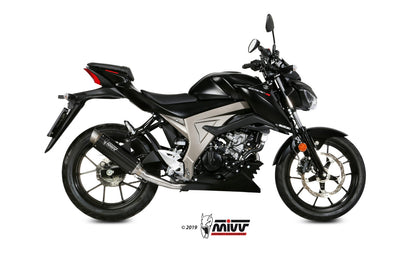 MIVV Full System 1x1, Gppro Carbon, Standard Exhaust For Suzuki GSX-R 125/ GSX-S 125 2017-2020