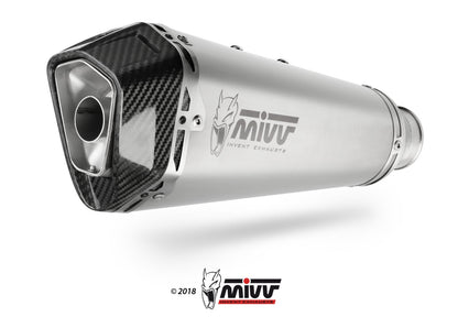 MIVV Full System 1x1, Delta Race Stainless Steel, Standard Exhaust For Suzuki GSX-R 125/ GSX-S 125 2017-2020
