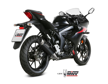 MIVV Full System 1x1, Gppro Black, Standard Exhaust For Suzuki GSX-R 125/ GSX-S 125 2017-2020