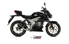 MIVV Full System 1x1, MK3 Black, Standard Exhaust For Suzuki GSX-R 125/ GSX-S 125 2017-2020