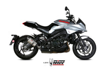 MIVV Slip-on, Suono Stainless Steel, Standard Exhaust For Suzuki GSX-S 1000 Katana 2019-2022
